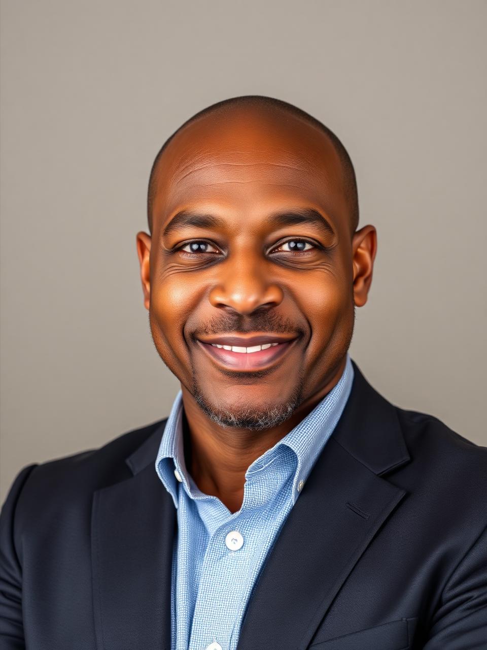 Portrait of Marcus Whitfield, Director of Inbound Logistics at National Retail Group